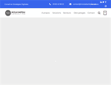 Tablet Screenshot of nicolasbariteau.com